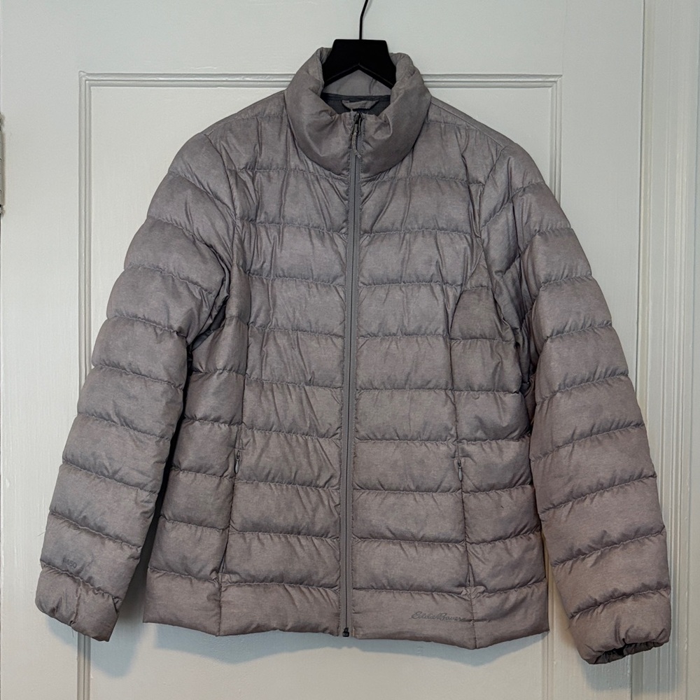 Eddie Bauer cirrus light down jacket full zip women’s  M